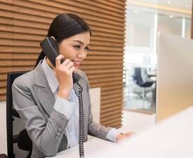 Online Course Certificate in Receptionist & Telephone Etiquette